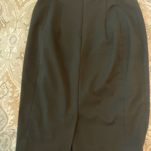 Black Express pencil skirt sz 2 - Picture 5 of 7